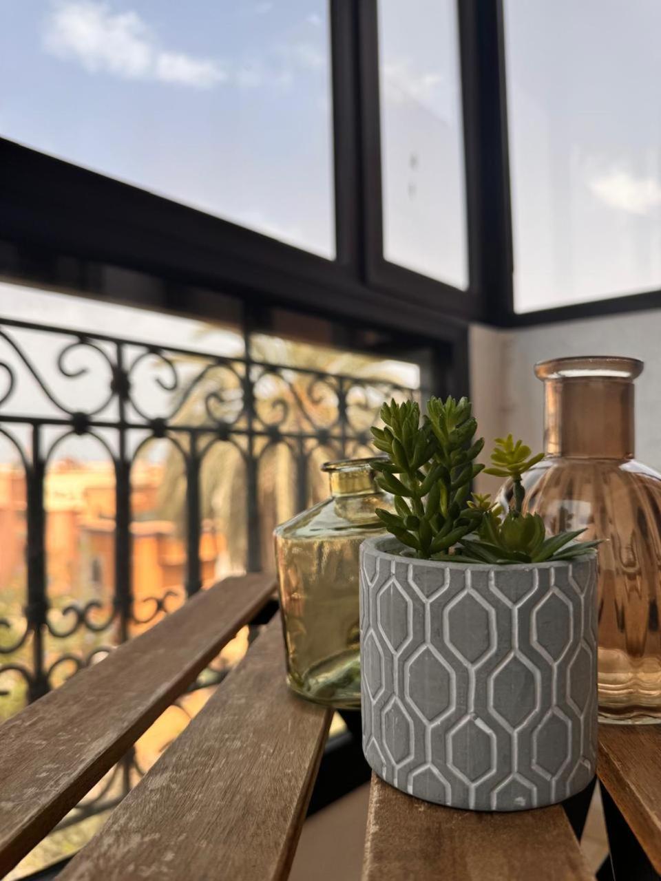 Appartement Malak - Residence Avec Piscine, Wifi, Gardien H24 Marrakesh Esterno foto