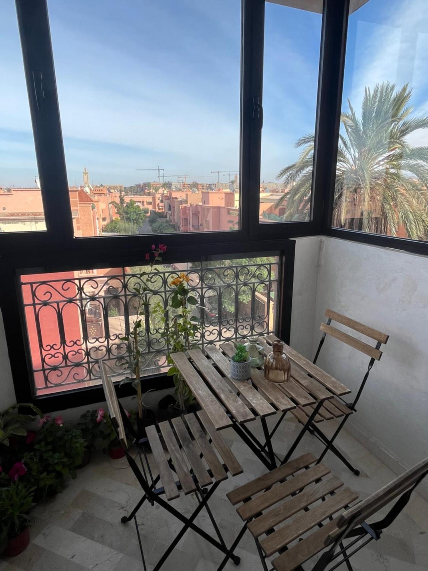 Appartement Malak - Residence Avec Piscine, Wifi, Gardien H24 Marrakesh Esterno foto